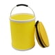 thumbnail image 3 of Cubo de lona plegable de 13L, plegable, para pesca al aire libre, Camping, lavado de coches Amarillo kusrkot Cubo para lavado de pesca en coche, 3 of 8