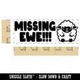 thumbnail image 2 of Missing Ewe You Sheep Teacher Student School Self-Inking Rubber Stamp Ink Stamper - Red Ink - Large 2-3/4 Inch, 2 of 7