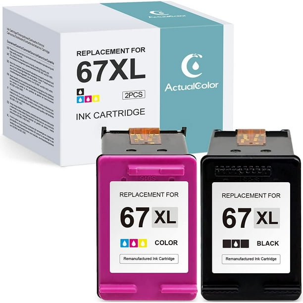 67 67xl Ink Cartridge For Hp 67 Xl 67xl Ink Cartridges For Deskjet 2755 2722 2724 Plus 4155 4152 2075