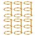 thumbnail image 1 of Miangastore 6pcs Practical Binding Rings Loose Leaf Binding Ring DIY Notebook Coils, 1 of 8