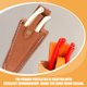 thumbnail image 5 of Bolsa colgante de cuero sintético para tijeras de podar de jardín, 2 unidades, para podadoras manuales, tijeras y cortaúñas., 5 of 6