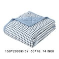 thumbnail image 3 of Ctnporpo Ice Blanket for All Season Lightweight Summer Cooler Quilt for Hot Sleepers and Night Sweats Cooler Comforter Double Cold Effect Blanket Cooler Fiber Soft Blanke Wool Blanket Cotton Blanket, 3 of 8