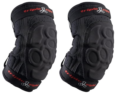 Gomitiere Triple 8 Exoskin - Protezione Alta Densità, Kevlar Esterno, Neoprene Traspirante, Taglia L