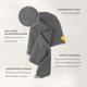 thumbnail image 4 of Hair Wrap Drybar Dry Martini de microfibra para todo tipo de cabello, 4 of 9