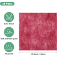 thumbnail image 3 of 38-Sheet Korean Cotton Wrapping Flower Paper, 11.8 Inch Waterproof Floral Paper for Bouquets/Gift Packaging [Red], 3 of 5