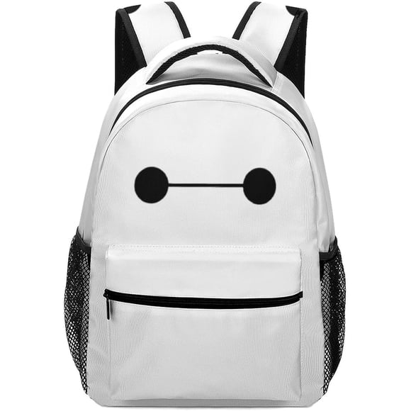 Baymax Backpack 16.5 Inch Oxford Cloth Backpack School Cartoon Backpack for For Men Women