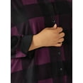 thumbnail image 3 of LEE RIDERS WOMEN'S PLUS LONG SLEEVE BUTTON UP FLEECE SHIRT, 3 of 4