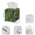 thumbnail image 6 of POLERO Leather Tissue Box Cover Christmas Tree Lights, Modern Square Tissue Box Holder for Creative Decorative, Ideal for Bathrooms/Office/Car/Nightstand/Dining Table, 5.1"X5.1"X5.5", 6 of 7