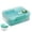 Cyan-L, variant on Carriers with Separate Compartment Modern 2 Layer Lunch box Case with Secure Lid for Daily Meals and Picnics