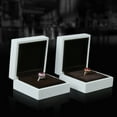 thumbnail image 4 of fastboy Ring Box Wedding Engagement Organizer Storage Carrying Case Packing Jewelries Self-Assembly Wedding Present Proposal, 4 of 6