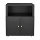 thumbnail image 5 of QinaQin Mueble metálico para impresora y archivo, gabinete con repisa ajustable y ruedas, ideal para home office, garaje o espacios pequeños, 5 of 9
