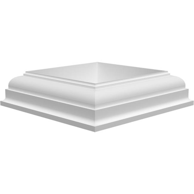Ekena Millwork NPB12X12 Base de Garniture pour Poteau Newel de 12 Pouces