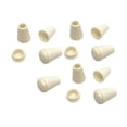 thumbnail image 3 of HILABEE 10 Pieces Bell End Stoppers Fasteners for Paracord Drawstring Bag DIY Crafts Beige, 3 of 9
