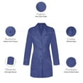 thumbnail image 3 of Panda Uniform lab coat women and lab coats | white lab coat women & doctor coat, 3 of 8
