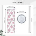 thumbnail image 5 of Cute Pig Stainless Steel Vacuum Insulated Coffee Tumbler Cup Travel Mug For Office Outdoor Sport Gifts 20 OZ, 5 of 6