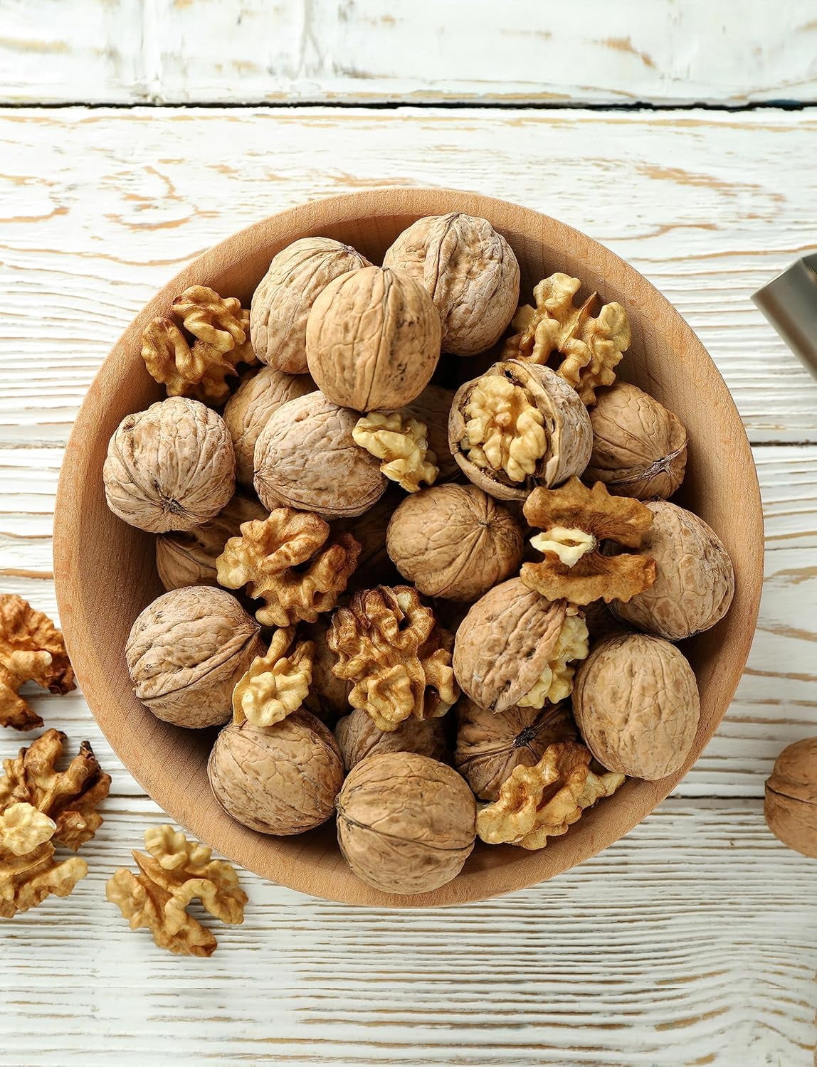 Anna and Sarah Walnuts in Shell, Jumbo, Fresh, Buttery Taste, Easy to Crack, California Chandler, Natural Shells, Not Bleached (5.5 Lbs)