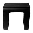 thumbnail image 3 of ALFI Brand ABST99BM Solid Surface Resin Bathroom & Shower Stool - Black Matte, 3 of 7