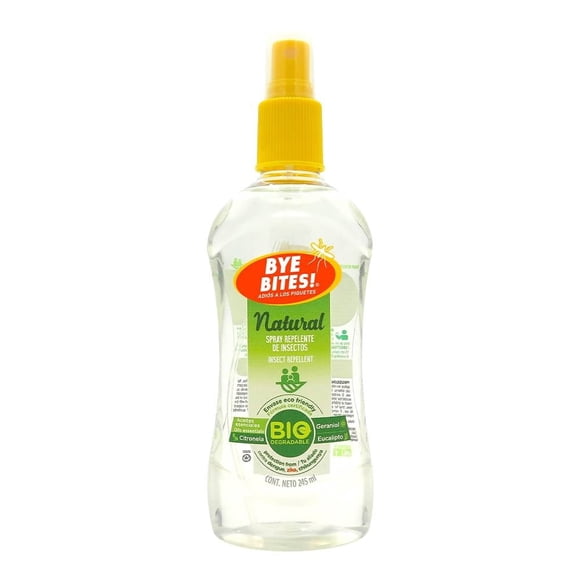 Repelente Bye Bites natural en spray 245 ml