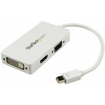 StarTech A/V Adapter: 3-in-1 Mini DisplayPort to VGA DVI or HDMI Converter