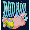 thumbnail image 2 of Men's SpongeBob SquarePants Patrick Dad Bod  Long Sleeve Shirt Navy Blue Large, 2 of 4