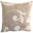 thumbnail image 1 of Indias Heritage C844 Hand Embroidered Pillow- Natural, 1 of 1