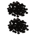 thumbnail image 1 of 200 almohadillas de repuesto para auriculares de esponja negra, 1 of 5