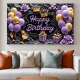 thumbnail image 2 of Decorative Happy Birthday Banner for Birthday Party Indoor Celebration, 2 of 8