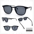 thumbnail image 2 of SA106 Classic Mens Square Sunglasses with Lightweight Frame and UV400 Polycarbonate Lenses All Black, 2 of 6