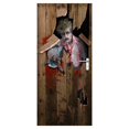 thumbnail image 1 of Papel Tapiz De Terror 3D, Pegatina Para Puerta, Autoadhesivo, Impermeable, Mural De Zombis, Calcomanía De Pared De Pvc Para Decoración De Halloween, Decoración De Fiesta Eigraketly HA013500-00, 1 of 7