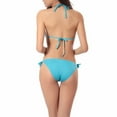 thumbnail image 4 of One Piece Swimsuits for Women Sexy Cute V Neck Swimwear Back Tie Knot Monokini Bathing Suit, 4 of 4