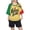 Gold, variant on Football Fans Tee Shirt for Girls National Country Letter Flag Print Color Blocked V Neck Baggy Shorts Sleeve Soccer Jersey T Shirt