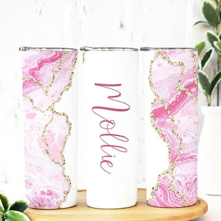 Personalized Pink Yeti Heart 20oz Tumbler (w/Yeti options) -  85 themes for sports, jobs, hobbies, celebrations - shop us for tumbler,  decanter, coasters, beer mug - Customized: Tumblers & Water Glasses