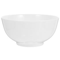 OUNONA White Ceramic Bowl for Style Strong and 1pc Food Serving Bowl