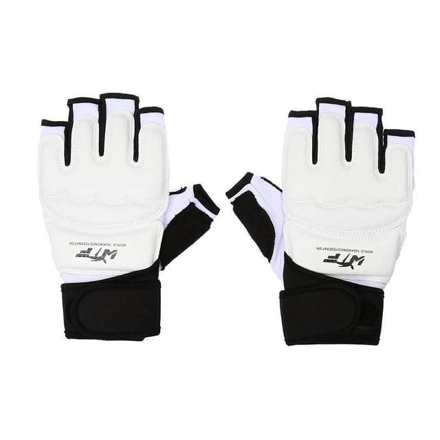 Gants de Boxe à Demi-Doigts MMA Sac de Sable Combat Sparring Gants pour Enfants Adultes -