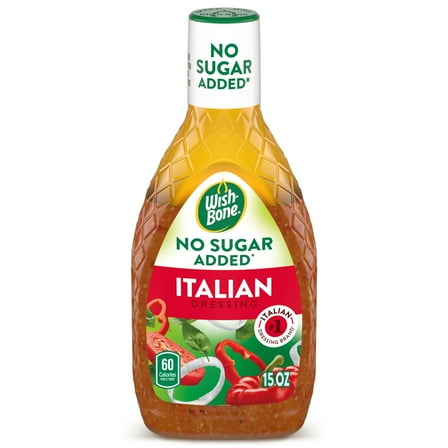 Wish-Bone No Sugar Added Italian Salad Dressing, 15 fl oz.