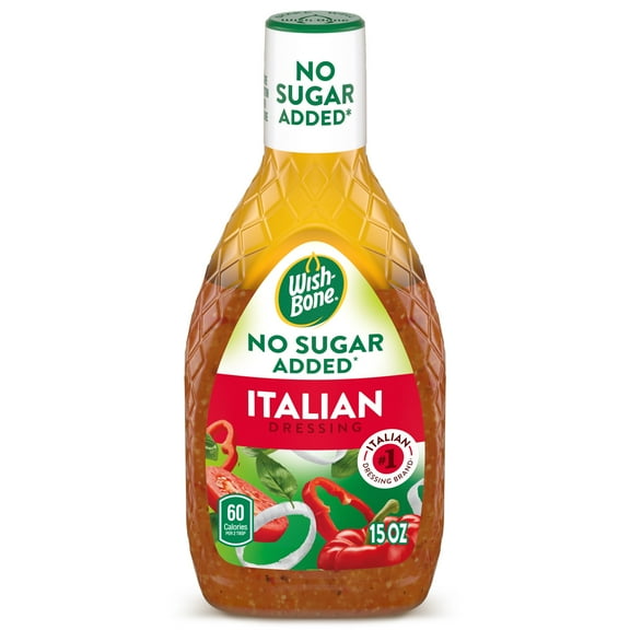 Wish-Bone No Sugar Added Italian Salad Dressing, 15 fl oz.