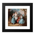 thumbnail image 2 of Martha Berkeley 16x15 Black Modern Framed Museum Art Print Titled - Georgina, Emily and Augusta Rose (circa 1848), 2 of 5