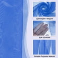 thumbnail image 3 of Tela de Tul de Organza Uxcell Cristal Transparente y Sedoso para Manteles de Manualidades, Azul Oscuro, 3 of 7