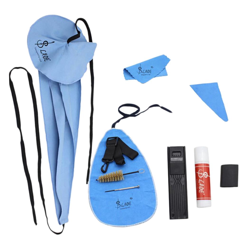 Cleaning for Flute Includes Thumb Rest, Cork , Cleaning Cloth, Mouthpiece Brush, Screwdriver and Reed Case