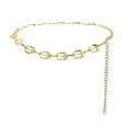 thumbnail image 2 of Mujeres borla larga metal cintura cadena cintura vientre joyería oro para Soledad  Cinturón de cadena de cintura de mujer, 2 of 7