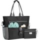 thumbnail image 1 of Beach Bag, Waterproof Sandproof Beach Tote Bag, Large Capacity Foldable for Women, 1 of 5