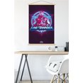 thumbnail image 5 of Marvel Thor: Love and Thunder - Vaporwave Wall Poster with Magnetic Frame, 22.375" x 34", 5 of 5