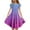 Z17Purple, variant on Summer Casual Dresses For Girls Dresss A-Line Floral Princess Dress Spring Summer Dresses Gradient Midi Dresses Beach Vacation Outfit Purple6-7 Years