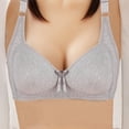 thumbnail image 2 of Sngxgn Women's Comfort Wireless, Seamless Cooling T-Shirt Bra(Grey,38), 2 of 4