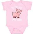 thumbnail image 3 of Inktastic This Little Piggy Loves Auntie- Cute Boys or Girls Baby Bodysuit, 3 of 5