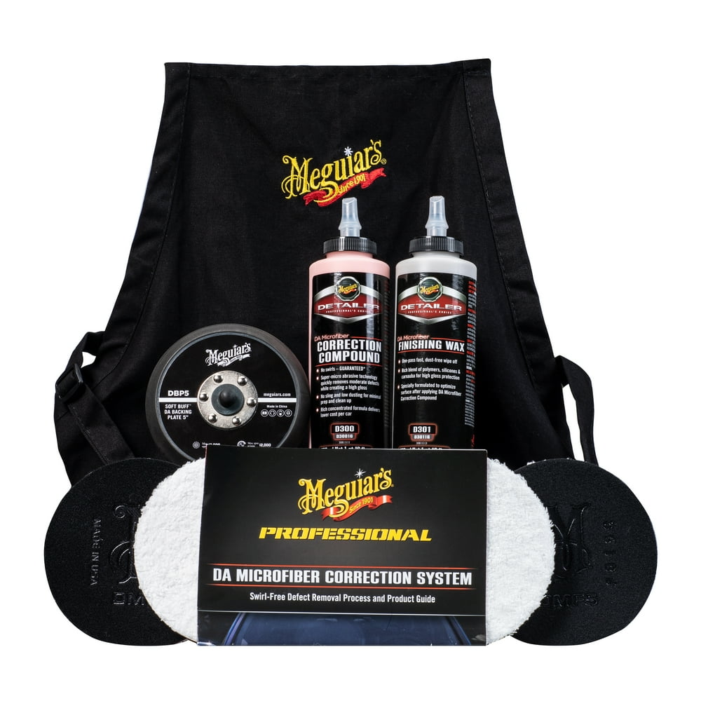 Meguiar's DA Microfiber Correction System 5" Starter Kit Complete