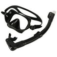 thumbnail image 1 of Portable Folding Silicone Full Dry Top Snorkel Set for Adults, 1 of 8