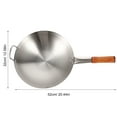 thumbnail image 2 of CRAFTHROU 1Pack Wok Cooking Accessories Stainless Steel for Household Users, 2 of 8