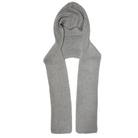 City Hunter H310 6 Ways to wear Hood Scarf Version 2 (Light Grey)