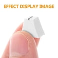thumbnail image 3 of OUNONA 10Pcs Fader Caps for Sound Console Parts in White Plastic Material, 3 of 8